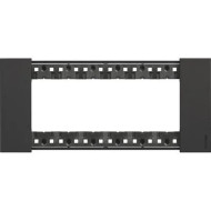 Rama, ornament, modulara, 6, module, Neagra, Bticino, Living, Now, KA4806KG