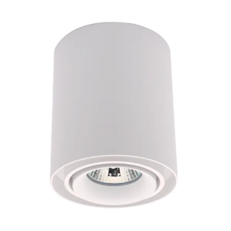 Spot, Alb, Rotund, Aplicat, 1 X GU10, 230V, 100 mm, IP20, Elmark, 92DL044R1/WH - imaginea produsului 92DL044R1/WH din categoria Spoturi