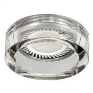 Spot, Cristal Alb, Rotund, Incastrat, 1 X GU5.3, 12V, 95 mm, IP20, Ultralux, LVSCCMR16WH Spot, Cristal Alb, Rotund, Incastrat, 1 X GU5.3, 12V, 95 mm, IP20, Ultralux, LVSCCMR16WH
