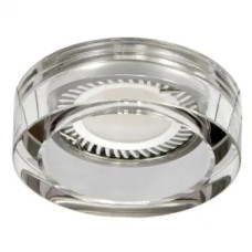 Spot, Cristal Alb, Rotund, Incastrat, 1 X GU5.3, 12V, 95 mm, IP20, Ultralux, LVSCCMR16WH Spot, Cristal Alb, Rotund, Incastrat, 1 X GU5.3, 12V, 95 mm, IP20, Ultralux, LVSCCMR16WH