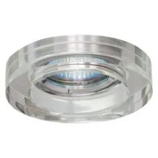 Spot, Cristal Alb, Rotund, Incastrat, 1 X GU5.3, 12V, 95 mm, IP20, Ultralux, LVSCRMR16WH Spot, Cristal Alb, Rotund, Incastrat, 1 X GU5.3, 12V, 95 mm, IP20, Ultralux, LVSCRMR16WH