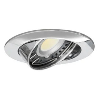 Spot, Crom, Rotund, Orientabil, 1 X GU5.3, 12V, 81 mm, IP20, Ultralux, LVPMR16CH - imaginea produsului LVPMR16CH din categoria Spoturi