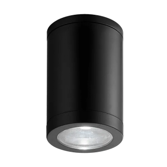 Spot, DL305, Negru, Rotund, Aplicat, 1, X, E27, 230V, 122, mm, IP54, Elmark, 96DL305/BL - imaginea produsului 96DL305/BL din categoria Spoturi