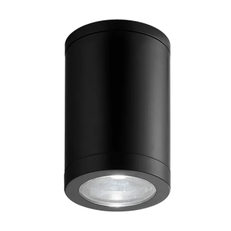 Spot, DL306, Negru, Rotund, Aplicat, 1, X, GU10, 230V, 72, mm, IP54, Elmark, 96DL306/BL