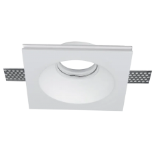 Spot, GYPSUM, Alb, Patrat, Incastrat, 1 X GU10, 230V, 120X120X60, IP20, Elmark, 92GDL13S