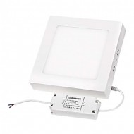 Spot, LED, Alb, Patrat, Aplicat, 12W, 900 lm, 230V, Lumina neutra, 4000-4500k, 170x170x35, IP20, Ultralux, LPSS1801242 Spot, LED, Alb, Patrat, Aplicat, 12W, 900 lm, 230V, Lumina neutra, 4000-4500k, 170x170x35, IP20, Ultralux, LPSS1801242