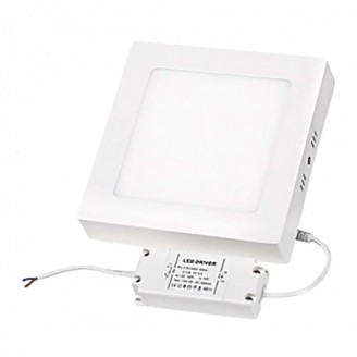 Spot, LED, Alb, Patrat, Aplicat, 12W, 900 lm, 230V, Lumina neutra, 4000-4500k, 170x170x35, IP20, Ultralux, LPSS1801242 - Vezi Detalii Complete Spot, LED, Alb, Patrat, Aplicat, 12W, 900 lm, 230V, Lumina neutra, 4000-4500k, 170x170x35, IP20, Ultralux, LPSS1801242 - imaginea produsului LPSS1801242 din categoria Spoturi