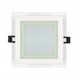 Spot, LED, Alb, Patrat, Incastrat, 12W, 920 lm, 230V, Lumina neutra, 4000-4500k, 160x160x50, IP44, Ultralux, LPSG1242 - imaginea produsului LPSG1242 din categoria Spoturi