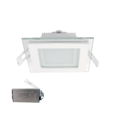 Spot, LED, Alb, Patrat, Incastrat, 18W, 1440 lm, 230V, Lumina neutra, 4000-4500k, 200x200x40, IP40, + Kit Emergenta, Elmark, 99LED644E