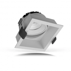 Spot, LED, Alb, Patrat, Incastrat, 18W, 2160 lm, 230V, Dimabil, Lumina neutra, 4000-4500k, 90x90x53, IP44, Elmark, 92M6215W366215 Spot, LED, Alb, Patrat, Incastrat, 18W, 2160 lm, 230V, Dimabil, Lumina neutra, 4000-4500k, 90x90x53, IP44, Elmark, 92M6215W366215