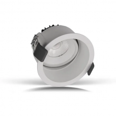 Spot, LED, Alb, Rotund, Incastrat, 13W, 1560 lm, 230V, Lumina neutra, 4000-4500k, 90 mm, IP44, Elmark, 92M6210W606020 Spot, LED, Alb, Rotund, Incastrat, 13W, 1560 lm, 230V, Lumina neutra, 4000-4500k, 90 mm, IP44, Elmark, 92M6210W606020
