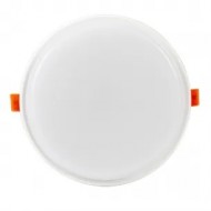 Spot, LED, Alb, Rotund, Incastrat, 24W, 1500 lm, 230V, Lumina neutra, 4000-4500k, 230 mm, IP20, Ultralux, LPRA2442
