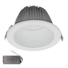 Spot, LED EL-6228, Alb, Rotund, Incastrat, 13W, 1080 lm, 230V, Lumina neutra, 4000-4500k, 120 mm, IP44, + Kit Emergenta, Elmark, 92EL62281340/WHE