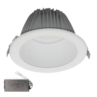 Spot, LED EL-6228, Alb, Rotund, Incastrat, 13W, 1080 lm, 230V, Lumina neutra, 4000-4500k, 120 mm, IP44, + Kit Emergenta, Elmark, 92EL62281340/WHE Spot, LED EL-6228, Alb, Rotund, Incastrat, 13W, 1080 lm, 230V, Lumina neutra, 4000-4500k, 120 mm, IP44, + Kit Emergenta, Elmark, 92EL62281340/WHE