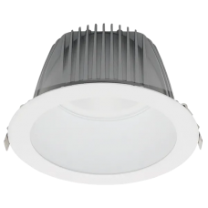 Spot, LED EL-6228, Alb, Rotund, Incastrat, 30W, 3000 lm, 230V, Lumina neutra, 4000-4500k, 185 mm, IP44, Elmark, 92EL62283040/WH