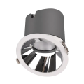Spot, LED EL-6453, Alb, Rotund, Incastrat, 20W, 1500 lm, 230V, Lumina calda, 2700-3000K, 110 mm, IP44, Elmark, 92EL64532030/WH