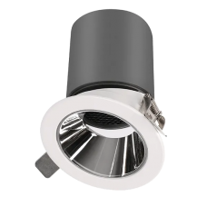 Spot, LED EL-6453, Alb, Rotund, Incastrat, 20W, 1500 lm, 230V, Lumina neutra, 4000-4500k, 110 mm, IP44, Elmark, 92EL64532040/WH