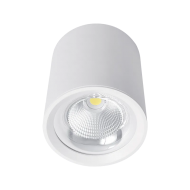 Spot, LED FLCOM, Alb, Rotund, Aplicat, 10W, 800 lm, 230V, Lumina neutra, 4000-4500k, 90 mm, IP20, Elmark, 92FLCOM1040/WH Spot, LED FLCOM, Alb, Rotund, Aplicat, 10W, 800 lm, 230V, Lumina neutra, 4000-4500k, 90 mm, IP20, Elmark, 92FLCOM1040/WH