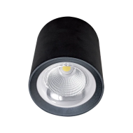 Spot, LED FLCOM, Negru, Rotund, Aplicat, 10W, 800 lm, 230V, Lumina neutra, 4000-4500k, 90 mm, IP20, Elmark, 92FLCOM1040/BL Spot, LED FLCOM, Negru, Rotund, Aplicat, 10W, 800 lm, 230V, Lumina neutra, 4000-4500k, 90 mm, IP20, Elmark, 92FLCOM1040/BL