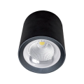Spot, LED FLCOM, Negru, Rotund, Aplicat, 30W, 2400 lm, 230V, Lumina neutra, 4000-4500k, 130 mm, IP20, Elmark, 92FLCOM3040/BL