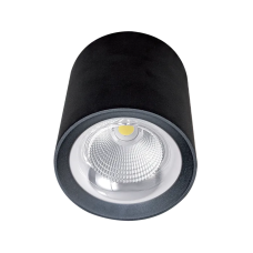 Spot, LED FLCOM, Negru, Rotund, Aplicat, 40W, 3200 lm, 230V, Lumina neutra, 4000-4500k, 170 mm, IP20, Elmark, 92FLCOM4040/BL Spot, LED FLCOM, Negru, Rotund, Aplicat, 40W, 3200 lm, 230V, Lumina neutra, 4000-4500k, 170 mm, IP20, Elmark, 92FLCOM4040/BL