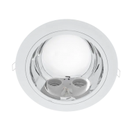 Spot, LED GL202, Alb, Rotund, Incastrat, 18W, 1500 lm, 230V, Lumina neutra, 4000-4500k, 226 mm, IP20, Elmark, 92202LEDW/W