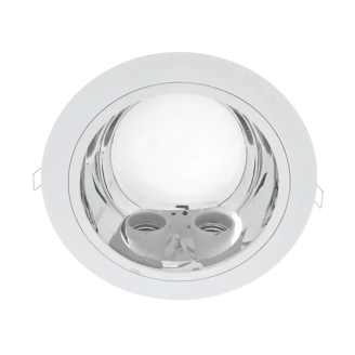 Spot, LED GL202, Alb, Rotund, Incastrat, 18W, 1500 lm, 230V, Lumina neutra, 4000-4500k, 226 mm, IP20, Elmark, 92202LEDW/W - imaginea produsului 92202LEDW/W din categoria Spoturi