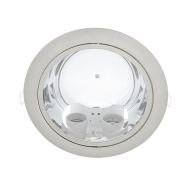 Spot, LED GL202, Nichel Satinat, Rotund, Incastrat, 18W, 1500 lm, 230V, Lumina neutra, 4000-4500k, 226 mm, IP20, Elmark, 92202LEDW/SN