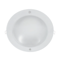 Spot, LED GL203, Alb, Rotund, Incastrat, 18W, 1500 lm, 230V, Lumina neutra, 4000-4500k, 235 mm, IP20, Elmark, 92203LEDW/W