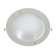 Spot, LED GL203, Nichel Satinat, Rotund, Incastrat, 18W, 1500 lm, 230V, Lumina calda, 2700-3000K, 235 mm, IP20, Elmark, 92203LEDWW/SN