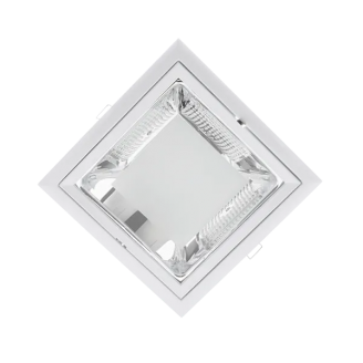 Spot, LED GL204, Alb, Rotund, Incastrat, 18W, 1500 lm, 230V, Lumina neutra, 4000-4500k, 235 mm, IP20, Elmark, 92204LEDW/W - imaginea produsului 92204LEDW/W din categoria Spoturi