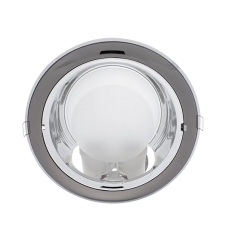 Spot, LED GL206, Nichel Satinat, Rotund, Incastrat, 18W, 1500 lm, 230V, Lumina neutra, 4000-4500k, 225 mm, IP20, Elmark, 92206LEDW/GH