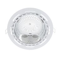 Spot, LED GL210, Alb, Rotund, Incastrat, 18W, 1500 lm, 230V, Lumina calda, 2700-3000K, 228 mm, IP20, Elmark, 92210LEDWW/W