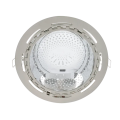 Spot, LED GL210, Nichel Satinat, Rotund, Incastrat, 18W, 1500 lm, 230V, Lumina calda, 2700-3000K, 228 mm, IP20, Elmark, 92210LEDWW/SN
