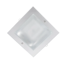 Spot, LED GL211, Alb, Rotund, Incastrat, 18W, 1500 lm, 230V, Lumina calda, 2700-3000K, 230 mm, IP20, Elmark, 92211LEDWW/W