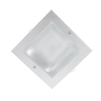 Spot, LED GL211, Alb, Rotund, Incastrat, 18W, 1500 lm, 230V, Lumina neutra, 4000-4500k, 230 mm, IP20, Elmark, 92211LEDW/W - imaginea produsului 92211LEDW/W din categoria Spoturi