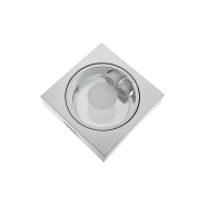 Spot, LED GL214, Alb, Rotund, Incastrat, 18W, 1500 lm, 230V, Lumina calda, 2700-3000K, 240 mm, IP20, Elmark, 92214LEDWW/W