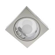 Spot, LED GL214, Nichel Satinat, Rotund, Aplicat, 18W, 1500 lm, 230V, Lumina calda, 2700-3000K, 240 mm, IP20, Elmark, 92214LEDWW/SN