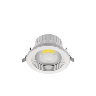 Spot, LED GLFILM, Alb, Rotund, Incastrat, 5W, 375 lm, 230V, Lumina neutra, 4000-4500k, 125 mm, IP20, Elmark, 92LED215WH