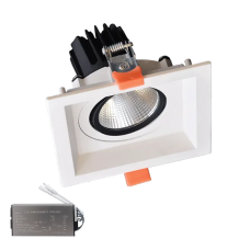 Spot, LED Mobil, Alb, Patrat, Incastrat, 30W, 2100 lm, 230V, Lumina calda, 2700-3000K, 176x176x138, IP44, + Kit Emergenta, Elmark, 92DL82F3030/WHE Spot, LED Mobil, Alb, Patrat, Incastrat, 30W, 2100 lm, 230V, Lumina calda, 2700-3000K, 176x176x138, IP44, + Kit Emergenta, Elmark, 92DL82F3030/WHE
