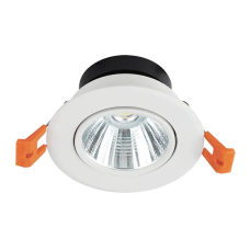 Spot, LED Mobil, Alb, Rotund, Incastrat, 12W, 840 lm, 230V, Lumina neutra, 4000-4500k, 110 mm, IP44, Elmark, 92DLTS1240/WH Spot, LED Mobil, Alb, Rotund, Incastrat, 12W, 840 lm, 230V, Lumina neutra, 4000-4500k, 110 mm, IP44, Elmark, 92DLTS1240/WH