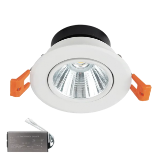Spot, LED Mobil, Alb, Rotund, Incastrat, 24W, 1680 lm, 230V, Lumina neutra, 4000-4500k, 160 mm, IP44, + Kit Emergenta, Elmark, 92DLTS2430/WHE - Vezi Detalii Complete Spot, LED Mobil, Alb, Rotund, Incastrat, 24W, 1680 lm, 230V, Lumina neutra, 4000-4500k, 160 mm, IP44, + Kit Emergenta, Elmark, 92DLTS2430/WHE - imaginea produsului 92DLTS2430/WHE din categoria Spoturi
