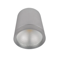 Spot, LED RDCOM, Gri, Rotund, Aplicat, 10W, 800 lm, 230V, Lumina neutra, 4000-4500k, 95 mm, IP20, Elmark, 92DLOM1040/S