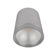Spot, LED RDCOM, Gri, Rotund, Aplicat, 20W, 1600 lm, 230V, Lumina neutra, 4000-4500k, 95 mm, IP20, Elmark, 92DLOM2040/S