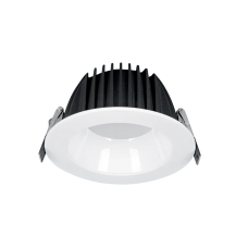 Spot, LED SMD, Alb, Rotund, Incastrat, 15W, 1350 lm, 230V, Lumina neutra, 4000-4500k, 130 mm, IP20, Elmark, 92FLD1540/WH