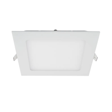 Spot, LED Slim, Alb, Patrat, Incastrat, 18W, 1420 lm, 230V, Lumina calda, 2700-3000K, 225x225x13, IP40, Elmark, 99LED968WW