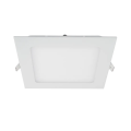 Spot, LED Slim, Alb, Patrat, Incastrat, 18W, 1420 lm, 230V, Lumina rece, 6000-6500K, 225x225x13, IP40, Elmark, 99LED968CW