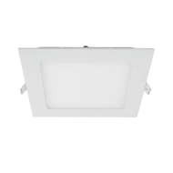 Spot, LED Slim, Alb, Patrat, Incastrat, 18W, 1420 lm, 230V, Lumina rece, 6000-6500K, 225x225x13, IP40, Elmark, 99LED968CW