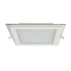 Spot, LED Slim, Alb, Patrat, Incastrat, 18W, 1440 lm, 230V, Lumina neutra, 4000-4500k, 200x180x40, IP40, Elmark, 99LED644
