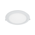 Spot, LED Slim, Alb, Rotund, Incastrat, 18W, 1440 lm, 230V, Lumina calda, 2700-3000K, 225 mm, IP40, Elmark, 99LED618T